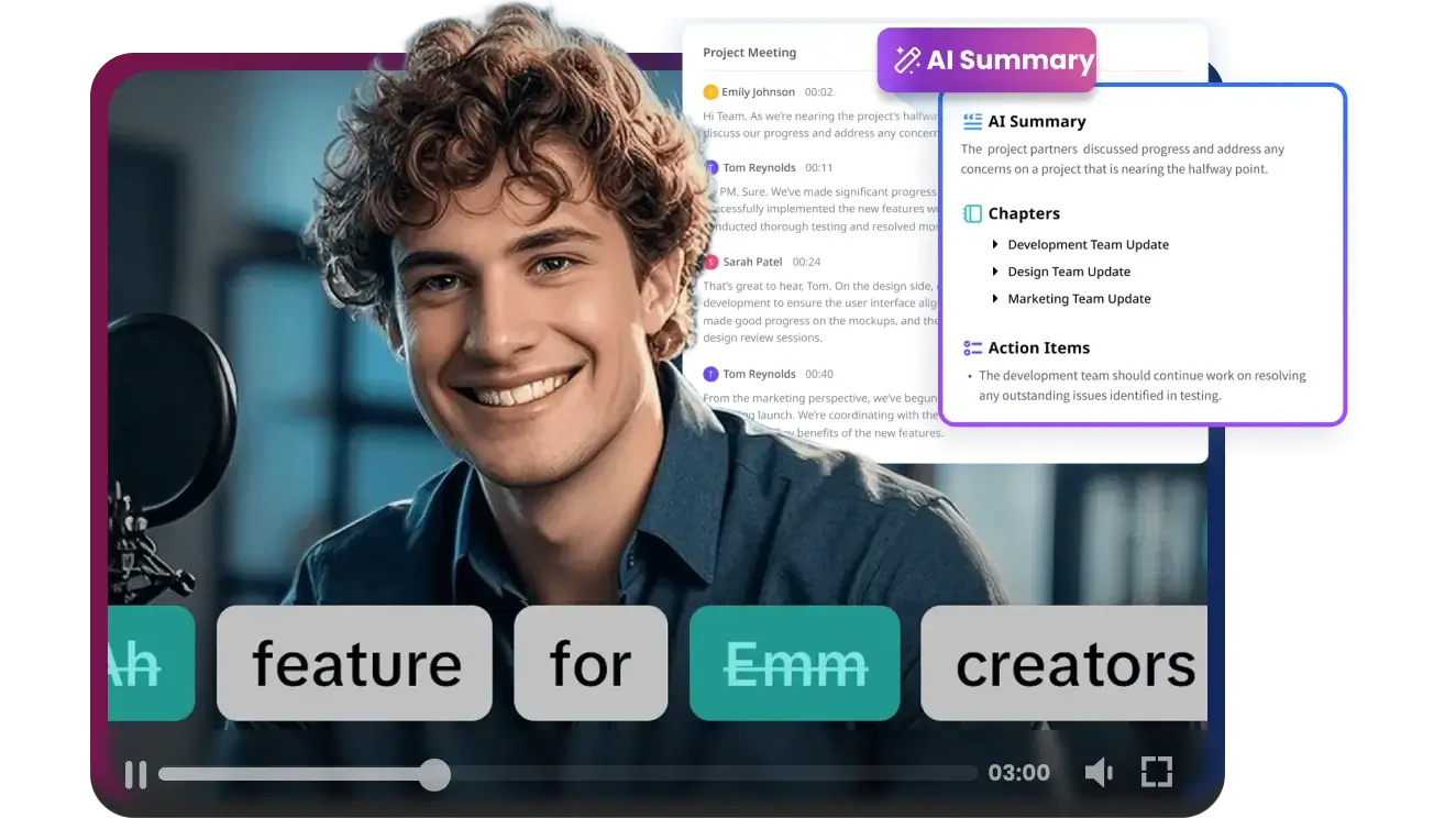 Edit, Search, and Summarize