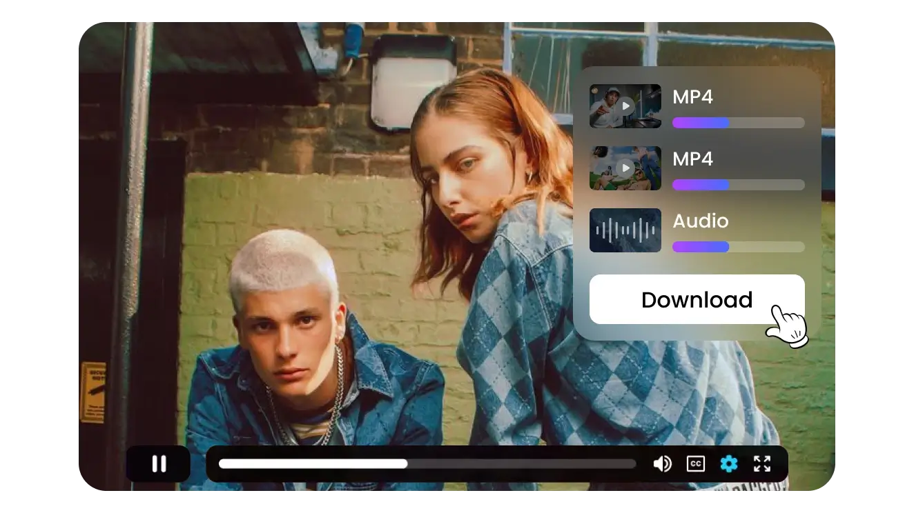 Versatile Downloads: MP4 & Audio